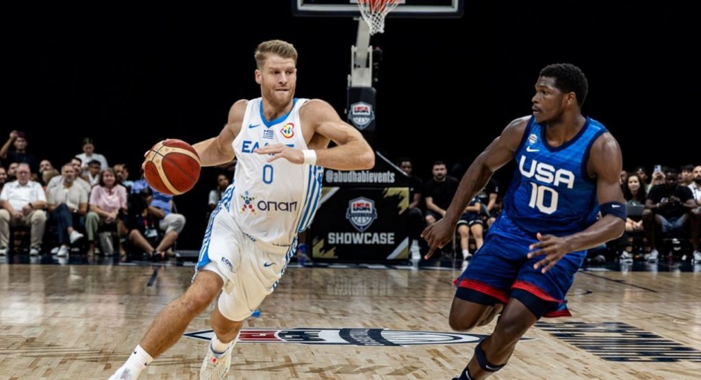 Ήττα για την Εθνική μπάσκετ από τις ΗΠΑ (108-86)