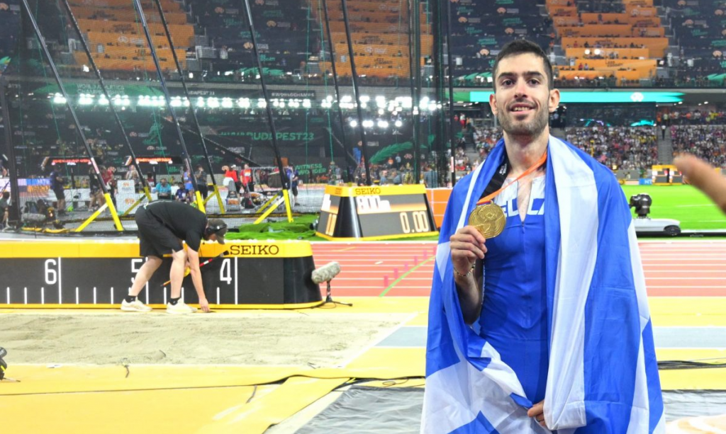 Παγκόσμιος πρωταθλητής ο Μίλτος Τεντογλου – Πεταξε στα 8,52μ.