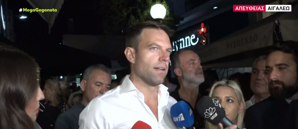 Στέφανος Κασσελάκης από Αιγάλεω: «Έκκληση στα μέλη του ΣΥΡΙΖΑ να πέσουν οι τόνοι»