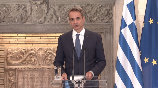 Κυριάκος Μητσοτάκης: Συνάντηση με την Εσθονή πρωθυπουργό στο Μέγαρο Μαξίμου