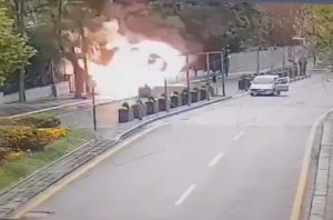 Τουρκία: Ισχυρή έκρηξη έξω από το υπουργείο Εσωτερικών