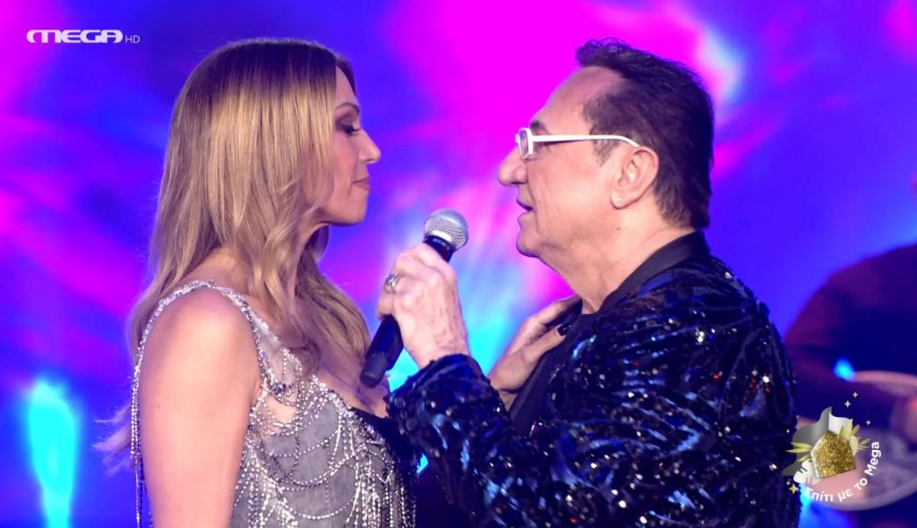 Ντουέτο «έκπληξη» από Λευτέρη Πανταζή και Έλλη Κοκκίνου στο «Σπίτι με το MEGA»