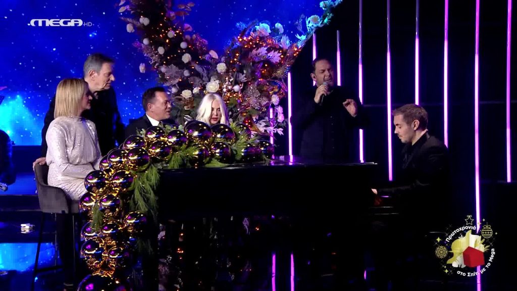 «Αποκοιμήθηκα» – Στέλιος Διονυσίου και Μιχάλης Χατζηγιάννης σε μια σύμπραξη έκπληξη στο ρεβεγιόν στο «Σπίτι με το MEGA»