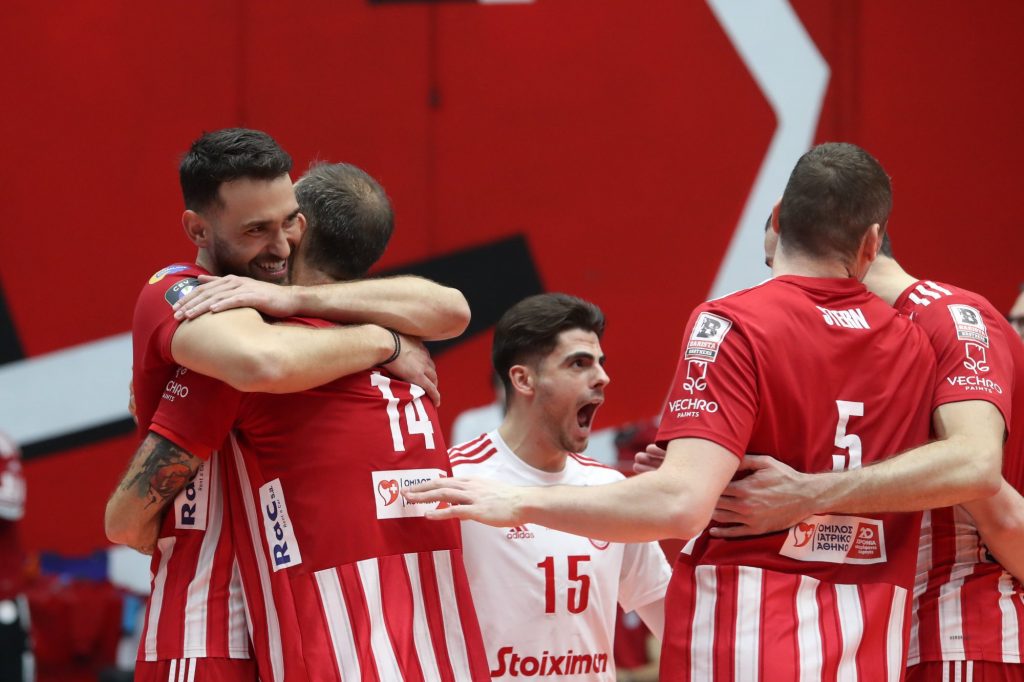 Ολυμπιακός – Παναθηναϊκός 3-1 στο ντέρμπι της Volley League