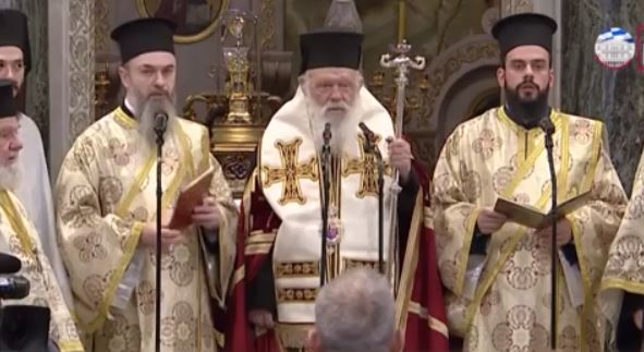 Δοξολογία στη Μητρόπολη Αθηνών για το νέο έτος παρουσία της πολιτικής ηγεσίας