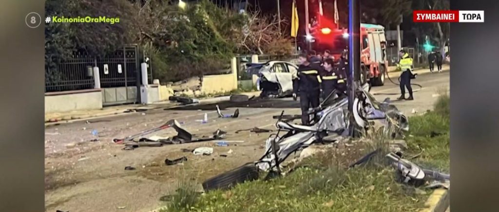 Βάρη: Δύο νεκροί και δυο τραυματίες σε σοκαριστικό τροχαίο στην λεωφόρο Καραμανλή – Σκληρές εικόνες