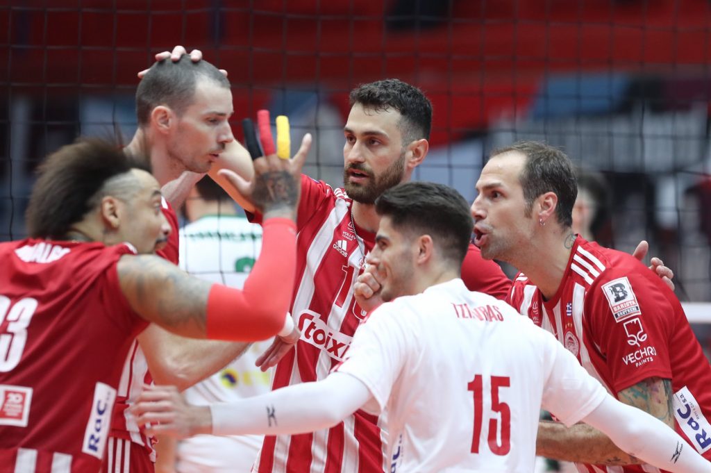 Ολυμπιακός – Μίλωνας 3-0: Κυριάρχησε και έκανε το πρώτο βήμα για τους τελικούς