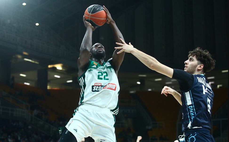 Παναθηναϊκός – Κολοσσός Ρόδου 96-73: Στο ρελαντί οι «πράσινοι»