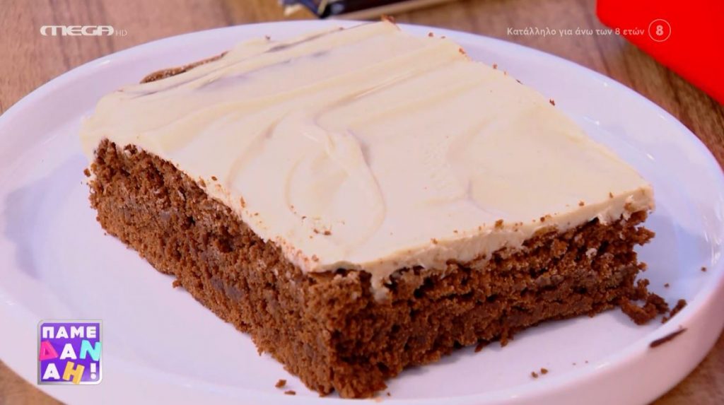 Ο Τίμος Ζαχαράτος μάς ετοιμάζει brownies με κουβερτούρα και ταχίνι