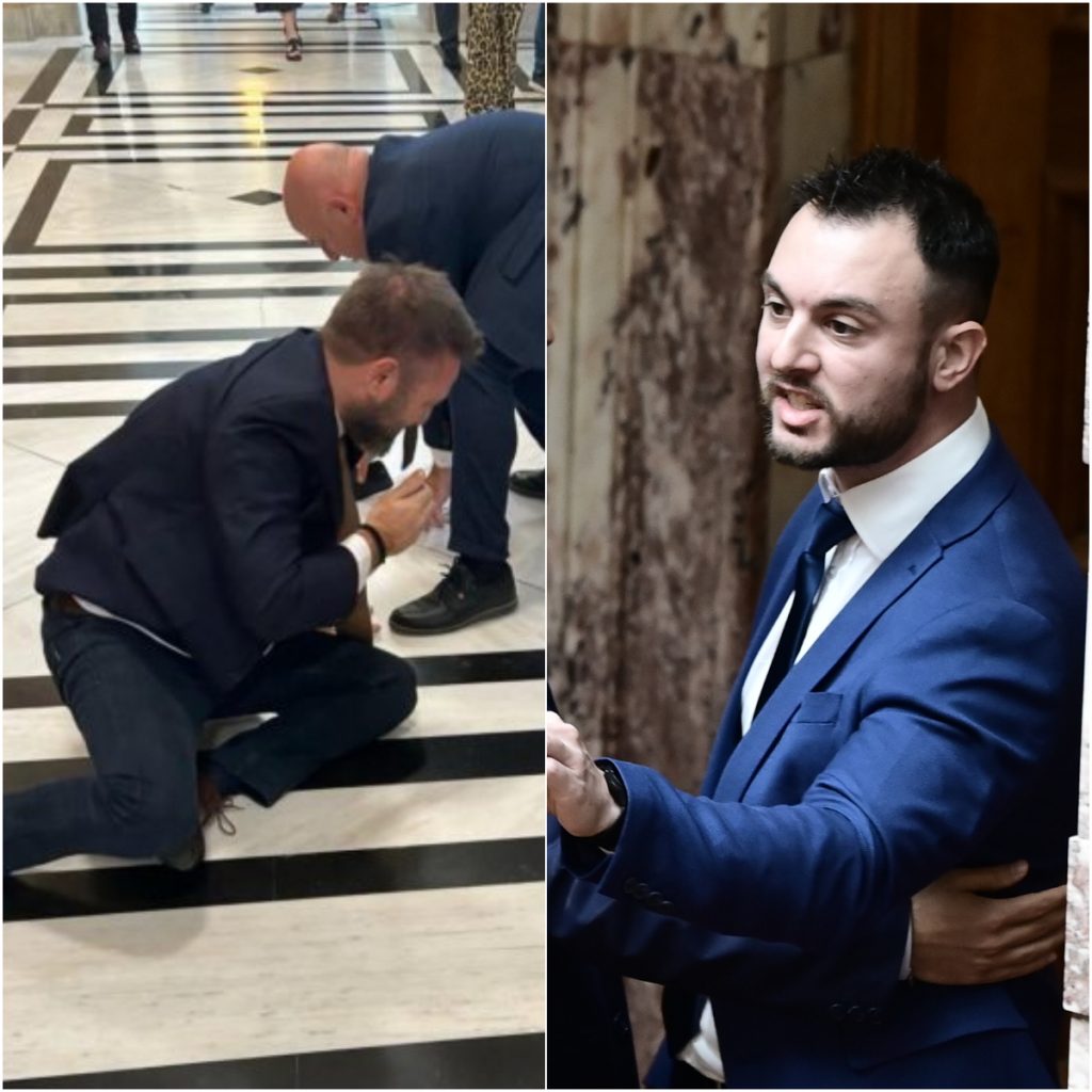 Βουλή: Ελεύθερος ο Φλώρος με όρο να μην πλησιάζει τον Γραμμένο στα 50 μέτρα