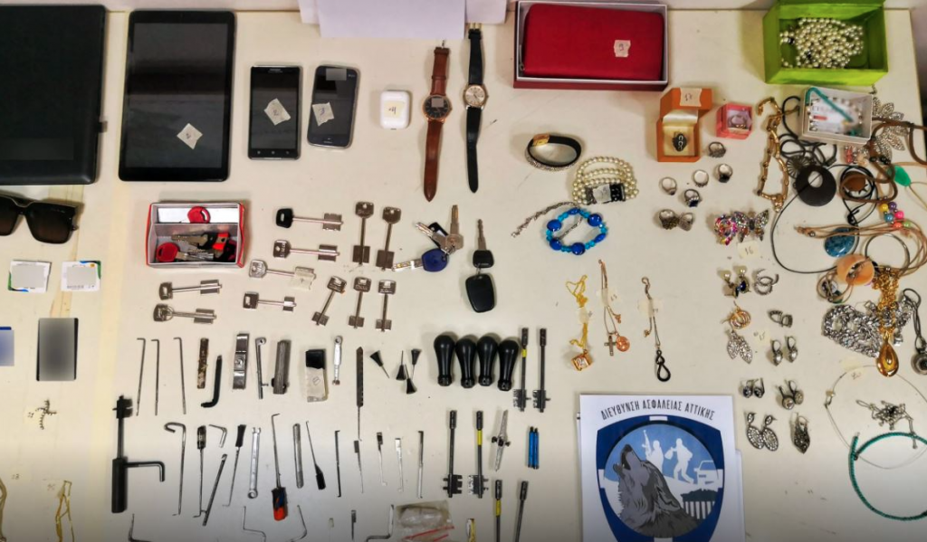 Διαρρήξεις: Συνελήφθησαν διαρρήκτες από δύο σπείρες σε Αθήνα & Θεσσαλονίκη