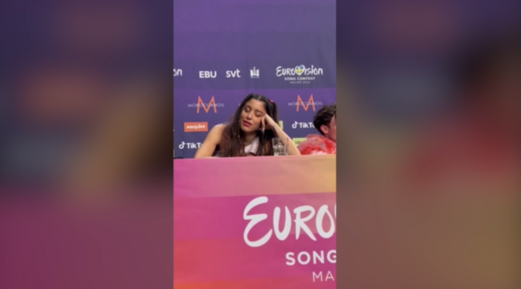 Η απάντηση της ΕΡΤ για το χασμουρητό της Μαρίνας Σάττι κατά τη διάρκεια συνέντευξης Τύπου του Ισραήλ