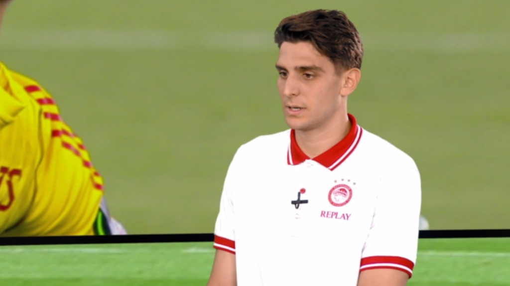 Ο Κωνσταντής Τζολάκης στο «Live News»: «Μια ευρωπαϊκή κούπα με τον Ολυμπιακό θα είναι το κάτι άλλο»