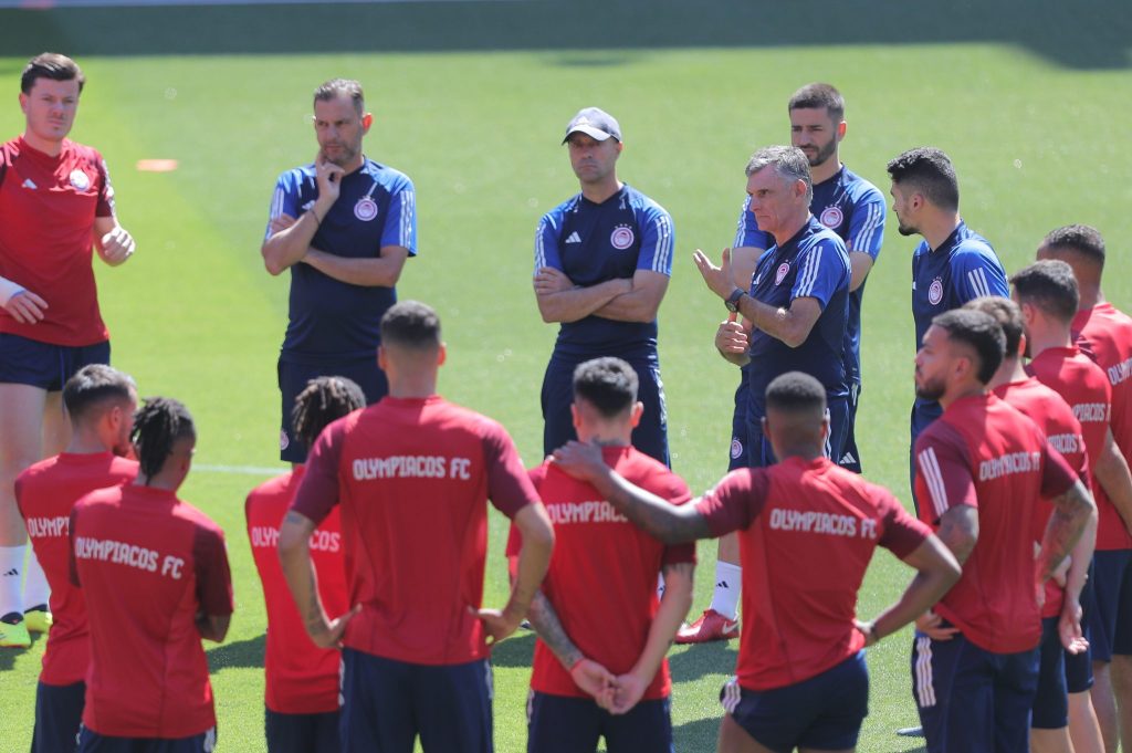 Conference League: Σε φουλ ρυθμούς η προετοιμασία του Ολυμπιακού για τον τελικό