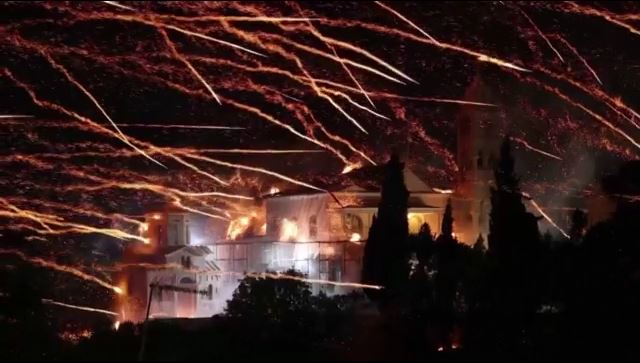 Χίος: Πλήθος κόσμου στον Βροντάδο για τον ρουκετοπόλεμο