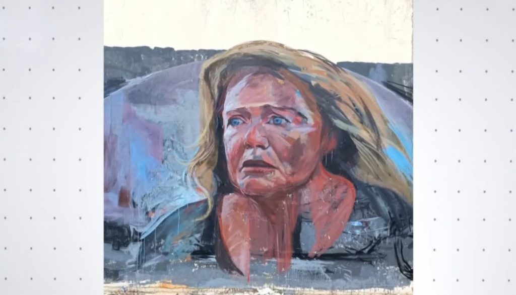 Θεσσαλονίκη: Γκράφιτι με το πρόσωπο της Μαρίας Καβογιάννη στέλνει ηχηρό μήνυμα κατά της έμφυλης βίας