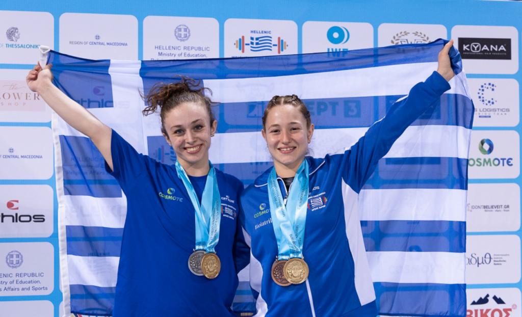 Ευρωπαϊκό Πρωτάθλημα Άρσης Βαρών: Δύο 16χρονες σάρωσαν τα μετάλλια για την Ελλάδα