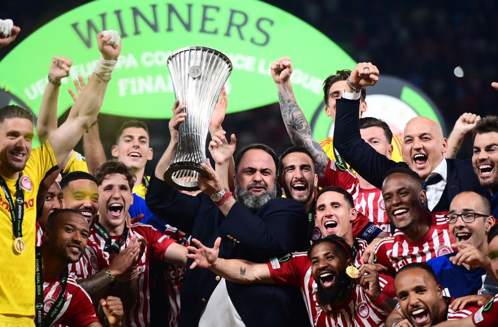 Στον τελικό του Champions League ο Βαγγέλης Μαρινάκης – Όλοι έδωσαν συγχαρητήρια στον πρόεδρο του Ολυμπιακού