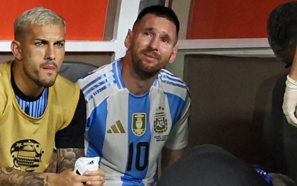 Copa America: Ο Λιονέλ Μέσι ξέσπασε σε κλάματα μετά τον τραυματισμό του