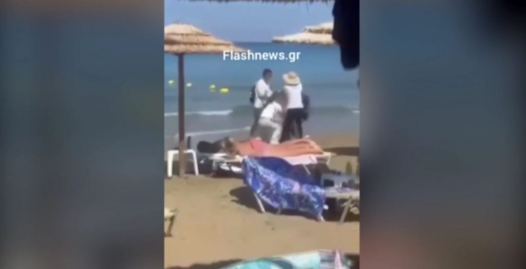 Χανιά: Μασέρ πιάστηκαν στα χέρια σε παραλία της Αγίας Μαρίνας