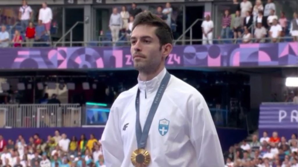 Ολυμπιακοί Αγώνες 2024: Ανατρίχιασε όλη η Ελλάδα στην απονομή του χρυσού μεταλλίου στον Μίλτο Τεντόγλου – Τι του ζήτησε η ΔΟΕ
