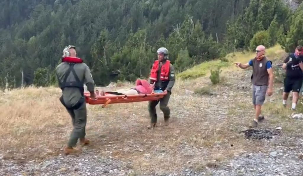 Όλυμπος: Διάσωση 63χρονης με Super Puma – Τραυματίστηκε κατά τη διάρκεια πεζοπορίας