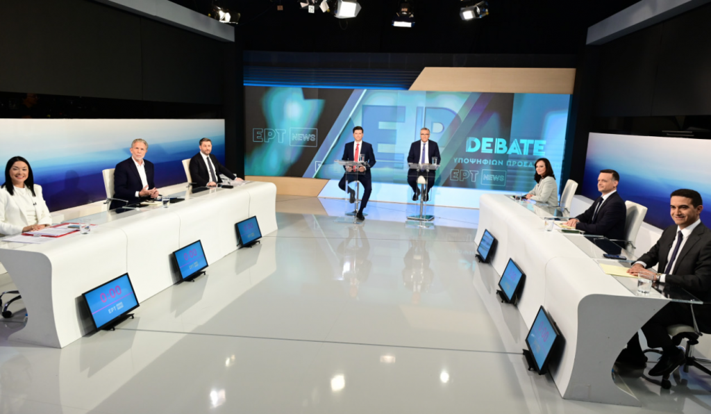 ΠΑΣΟΚ: Εκατέρωθεν βολές και αιχμηρά σχόλια στο debate των 6 υποψήφιων προέδρων