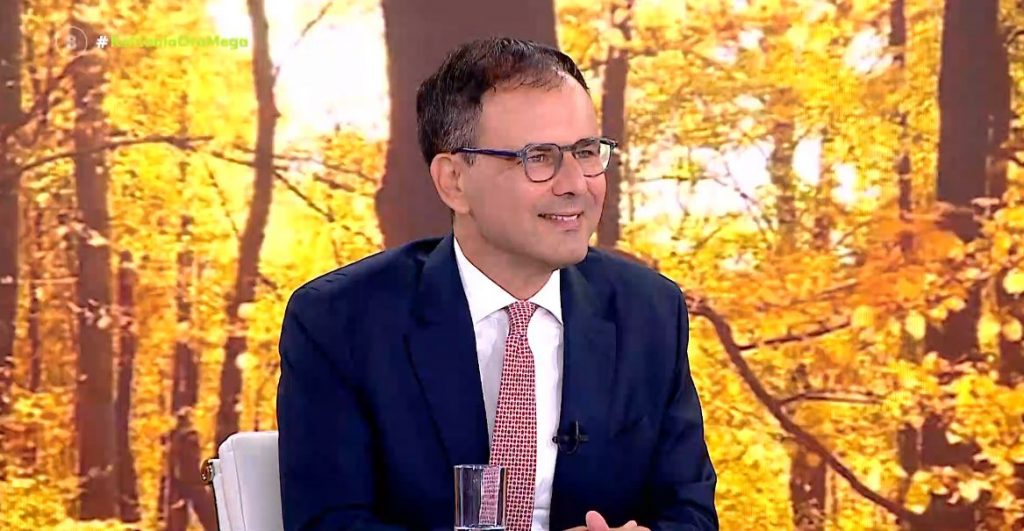 Αλέξης Πατέλης: Ο οικονομικός σύμβουλος του πρωθυπουργού στην «Κοινωνία Ώρα MEGA»