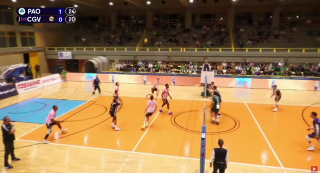 Πρεμιέρα με νίκη για τον ΠΑΟ στα ευρωπαϊκά κύπελλα βόλεϊ