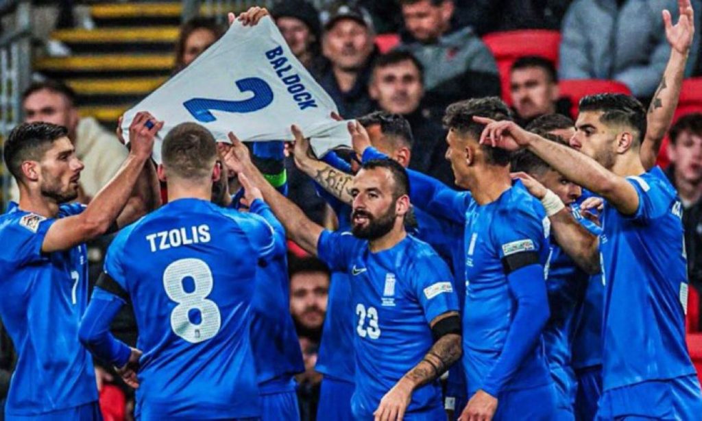 Nations League: Κατάθεση ψυχής από την Εθνική Ελλάδος στο Γουέμπλεϊ – Νίκη αφιερωμένη στη μνήμη του Τζορτζ Μπάλντοκ