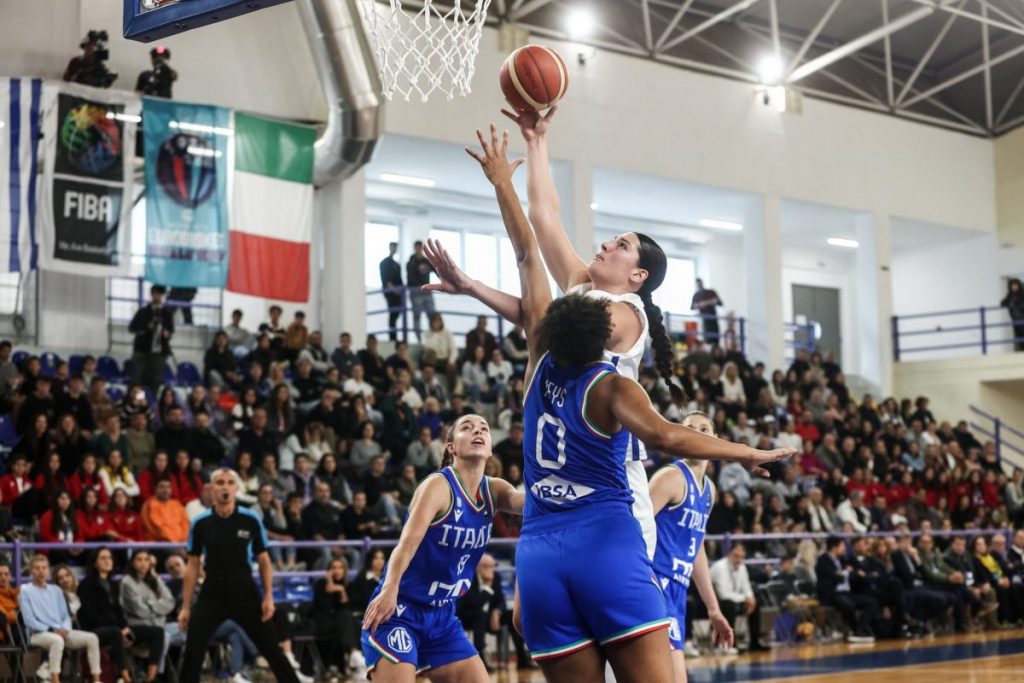 Ελλάδα – Ιταλία 56-45: Σπουδαία νίκη για την Εθνική Γυναικών με Φασούλα οδηγό