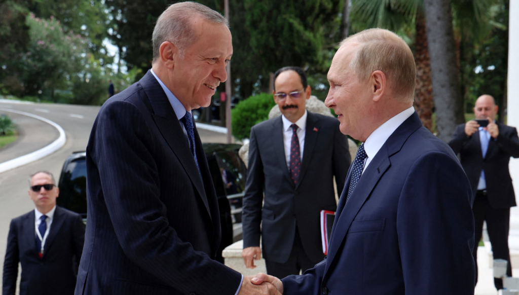 Βλαντίμιρ Πούτιν: Τηλεφωνική επικοινωνία με τον Ερντογάν