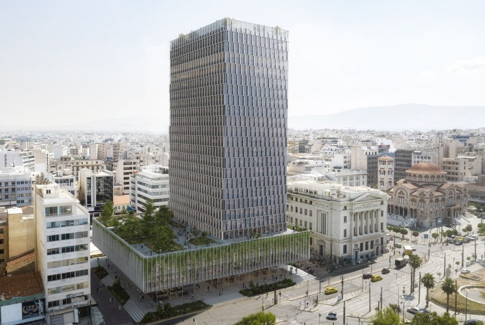 Πύργος Πειραιά: Το δεύτερο ψηλότερο κτίριο στην Ελλάδα είναι 88 μέτρα