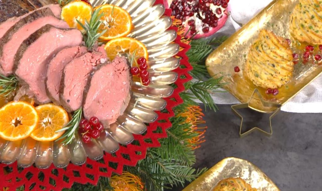 Ο Jean Marie Hoffmann μάς ετοιμάζει μοσχαρίσιο φιλέτο, chutney κολοκύθας & πατάτες duchesse