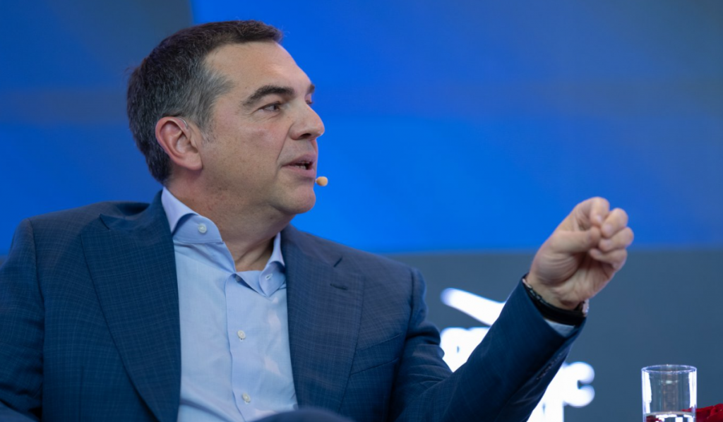 Αλέξης Τσίπρας στο Συνέδριο του «Βήματος»: «Δεν αποφάσισα να αποσυρθώ από την πολιτική»