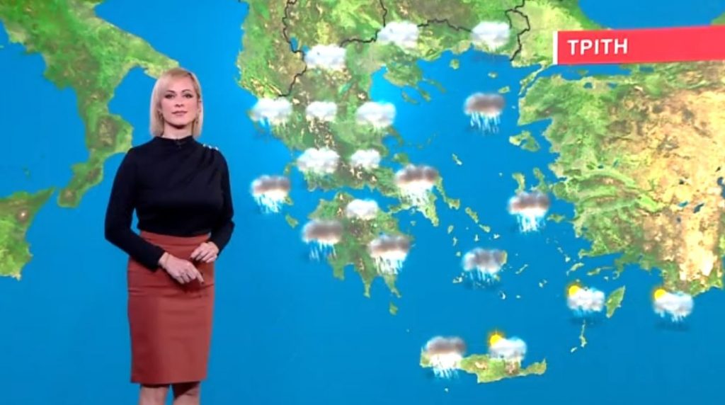 Άστατος ο καιρός την Τρίτη – Η πρόγνωση της Χριστίνας Ρήγου