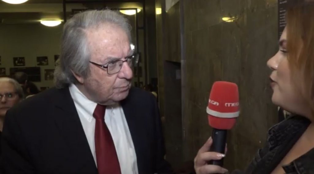 Γεώργιος Μπαμπινιώτης: «Η σχέση μου με την ελληνική γλώσσα είναι μία μορφή πάθους»