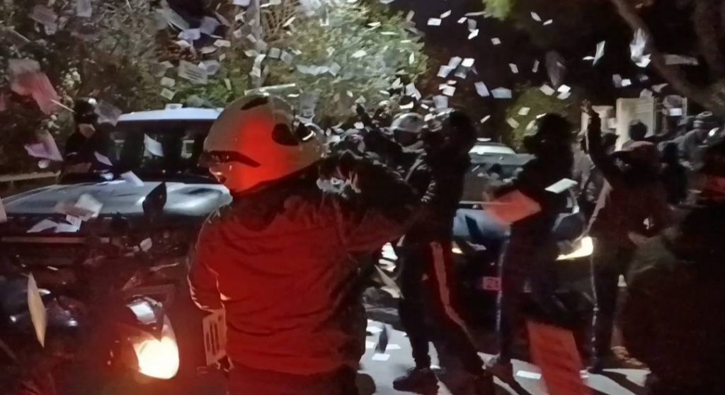 Επίθεση του «Ρουβίκωνα» στο σπίτι του Κωνσταντίνου Τασούλα
