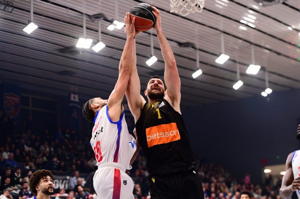 Πανιώνιος – ΑΕΚ 75-80: Kράτησαν την τρίτη θέση οι «κιτρινόμαυροι»