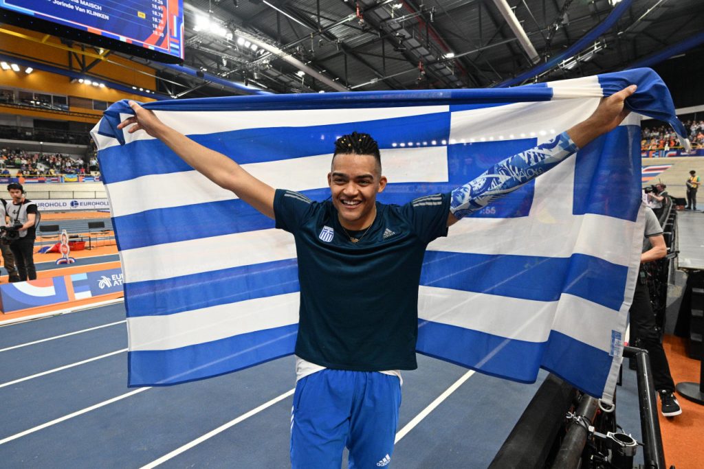 Εμμανουήλ Καραλής: Πρωταθλητής Ευρώπης ο «ιπτάμενος» Ολυμπιονίκης του Ολυμπιακού