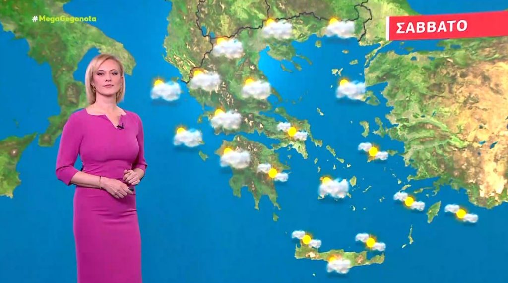 Συννεφιά, σκόνη & λασποβροχές το Σάββατο – Η πρόγνωση καιρού της Χριστίνας Ρήγου