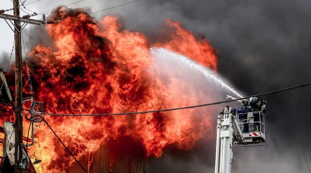 Πολύ υψηλός κίνδυνος πυρκαγιάς (κατηγορία κινδύνου 4) για σήμερα