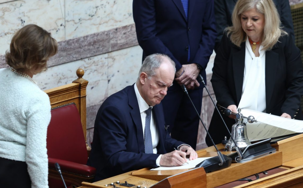 Ο Κωνσταντίνος Τασούλας ορκίστηκε ως ο 9ος Πρόεδρος της Δημοκρατίας
