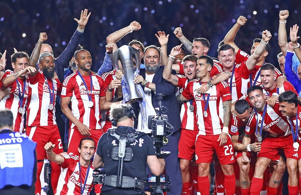 Ολυμπιακός: Πρωταθλητής Ελλαδος για 48η φορά στην ιστορία του – Εντυπωσιακή φιέστα στο «Γ. Καραισκάκης»