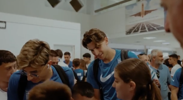 Εθνική ομάδα: Θερμή υποδοχή στο Ηράκλειο – Δύο τεστ στο Παγκρήτιο με Σλοβακία & Βουλγαρία