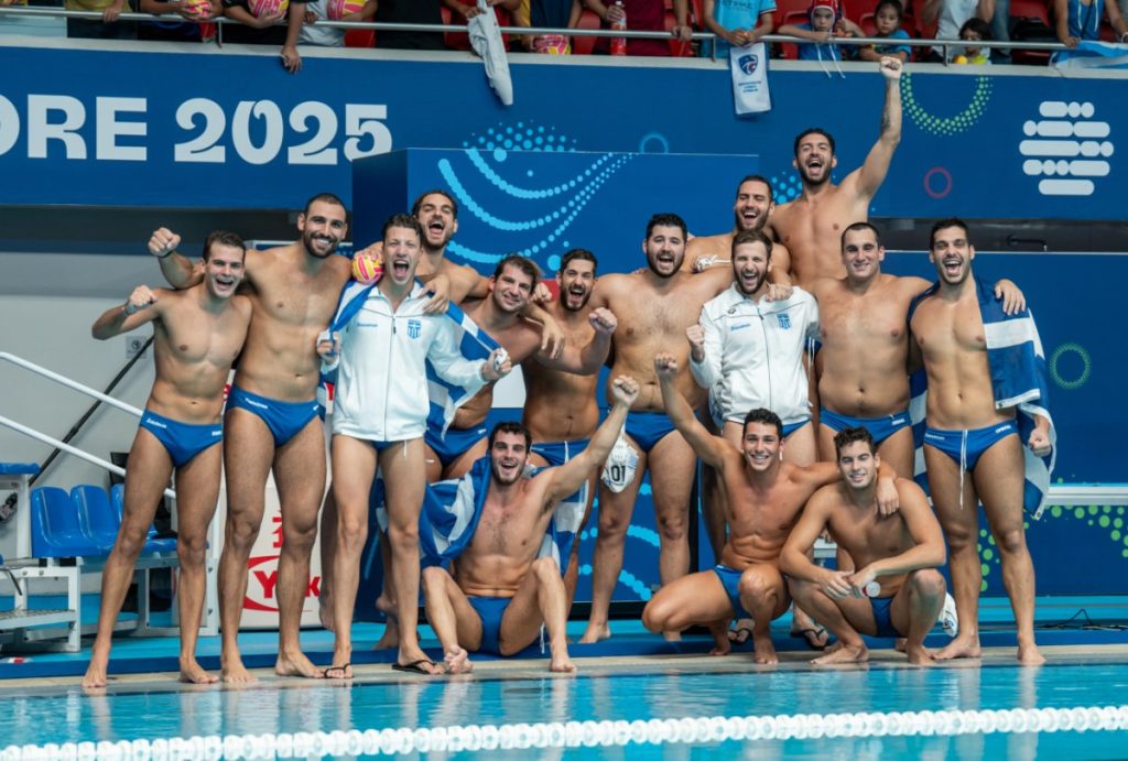 Εθνική Πόλο Ανδρών: Αποθέωση για το χάλκινο μετάλλιο στο παγκόσμιο πρωτάθλημα