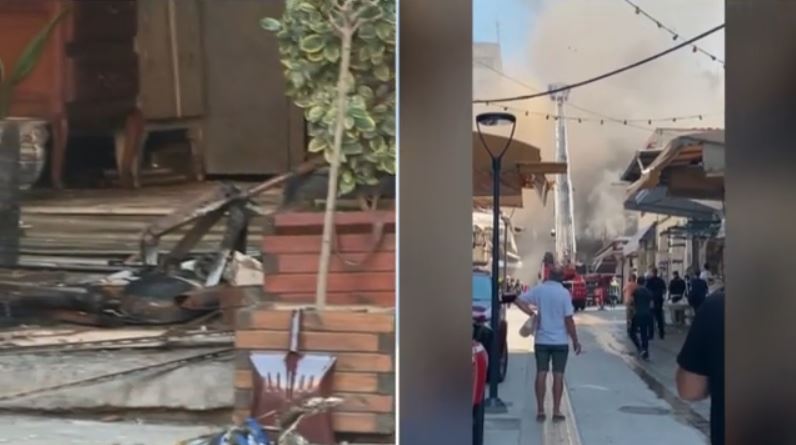 Θεσσαλονίκη: Συναγερμός από φωτιά σε κατάστημα στην ιστορική αγορά Καπάνι