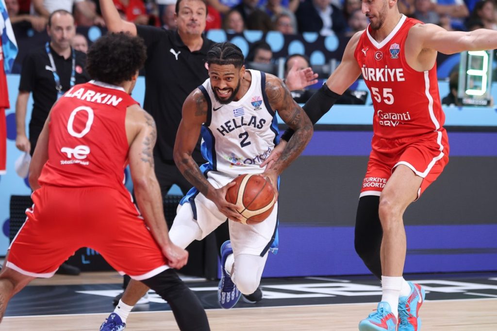Eurobasket: Βαριά ήττα της Εθνικής με 94-68 από την Τουρκία