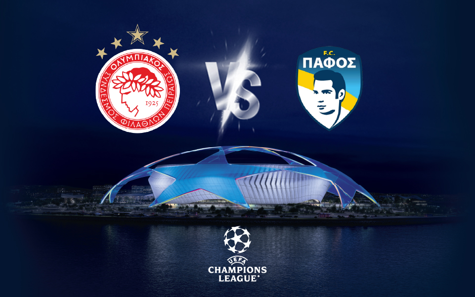 UCL | Ολυμπιακός – Πάφος | Game