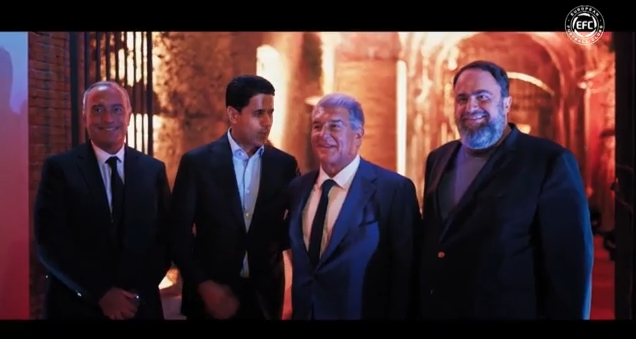 Βαγγέλης Μαρινάκης: Στο κεντρικό τραπέζι του ευρωπαϊκού ποδοσφαίρου